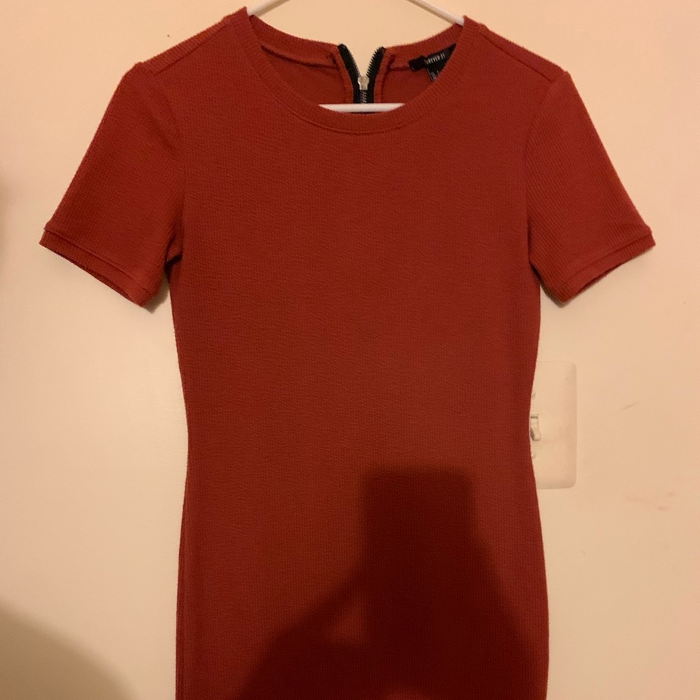 Auburn Rib Knit Dress